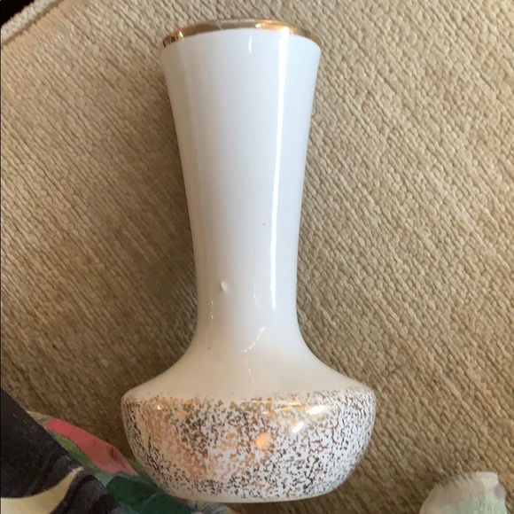 VINTAGE 24 KT. GOLD MADE IN THE USA VASE - Picture 9 of 9